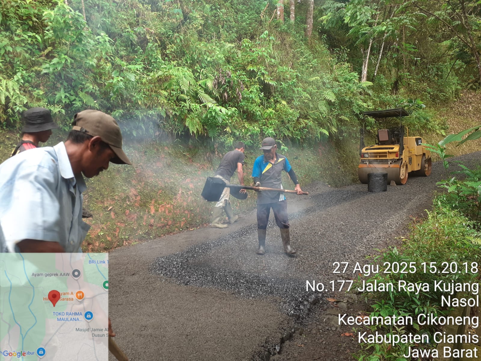 Pembangunan Lanjutan Jalan Natasudjaya