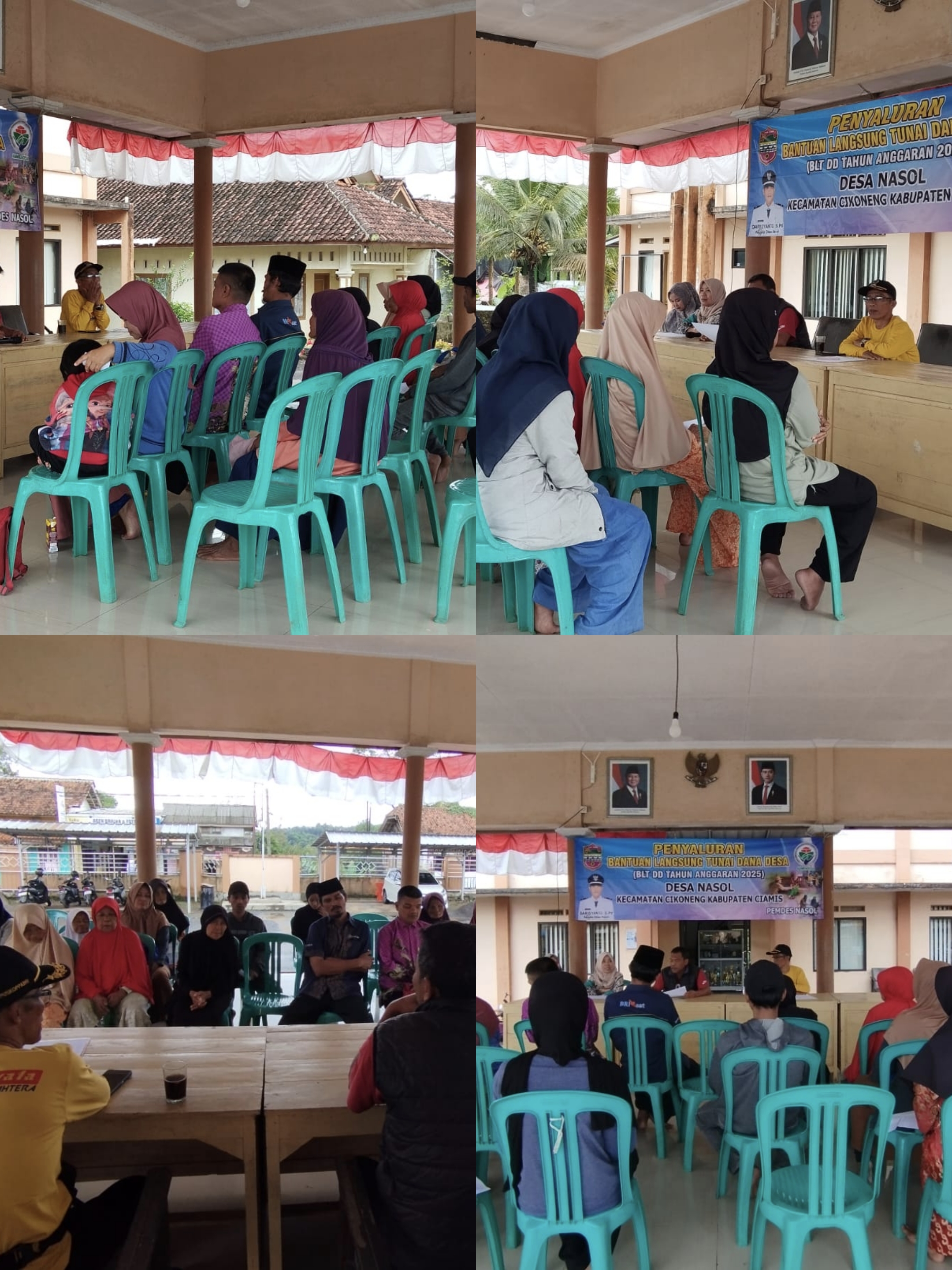 Penyaluran BLT DD TA 2025 triwulan ke 3