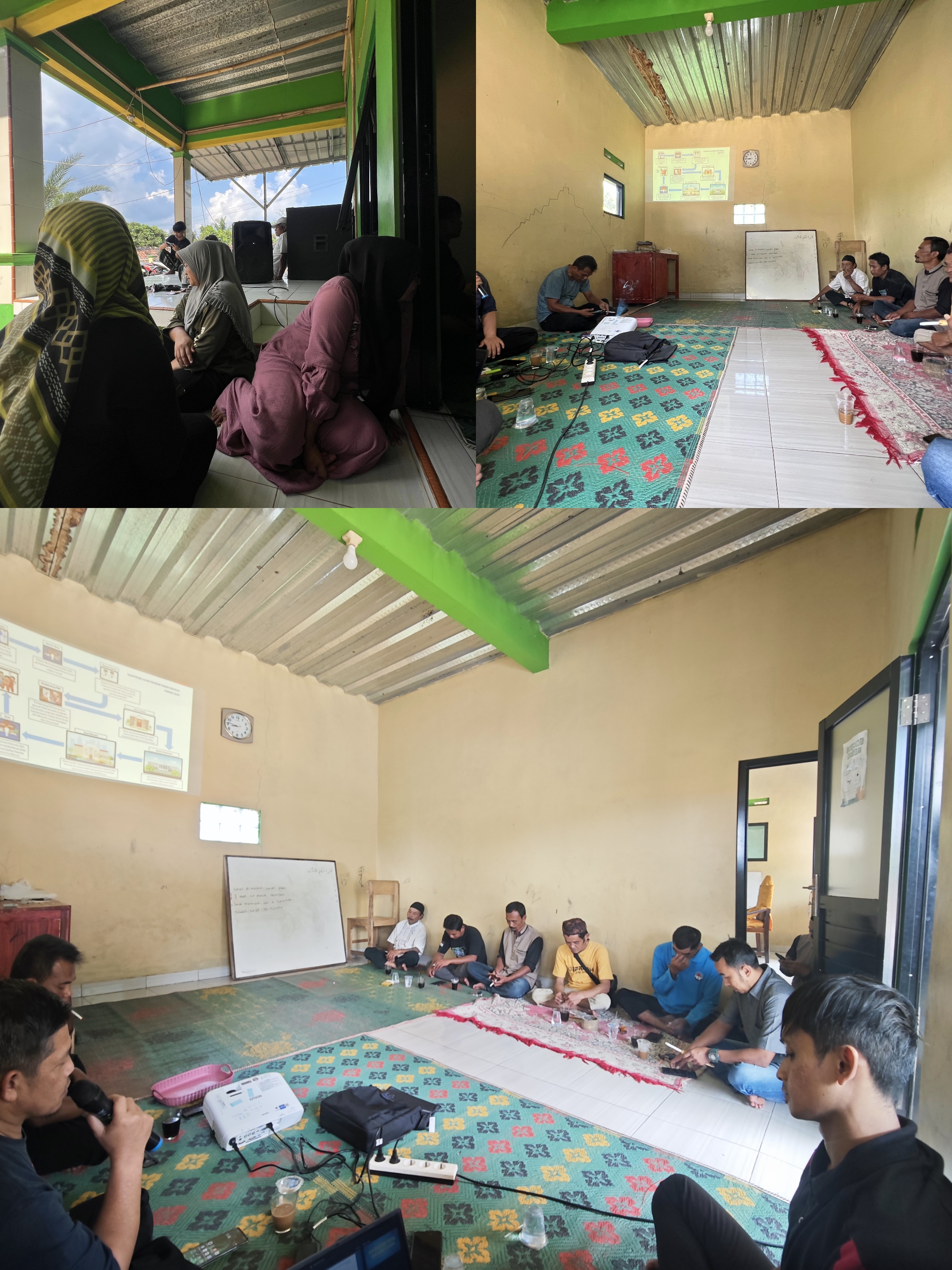 Silaturahmi Pemerintah Desa Nasol di Dusun Cikuda