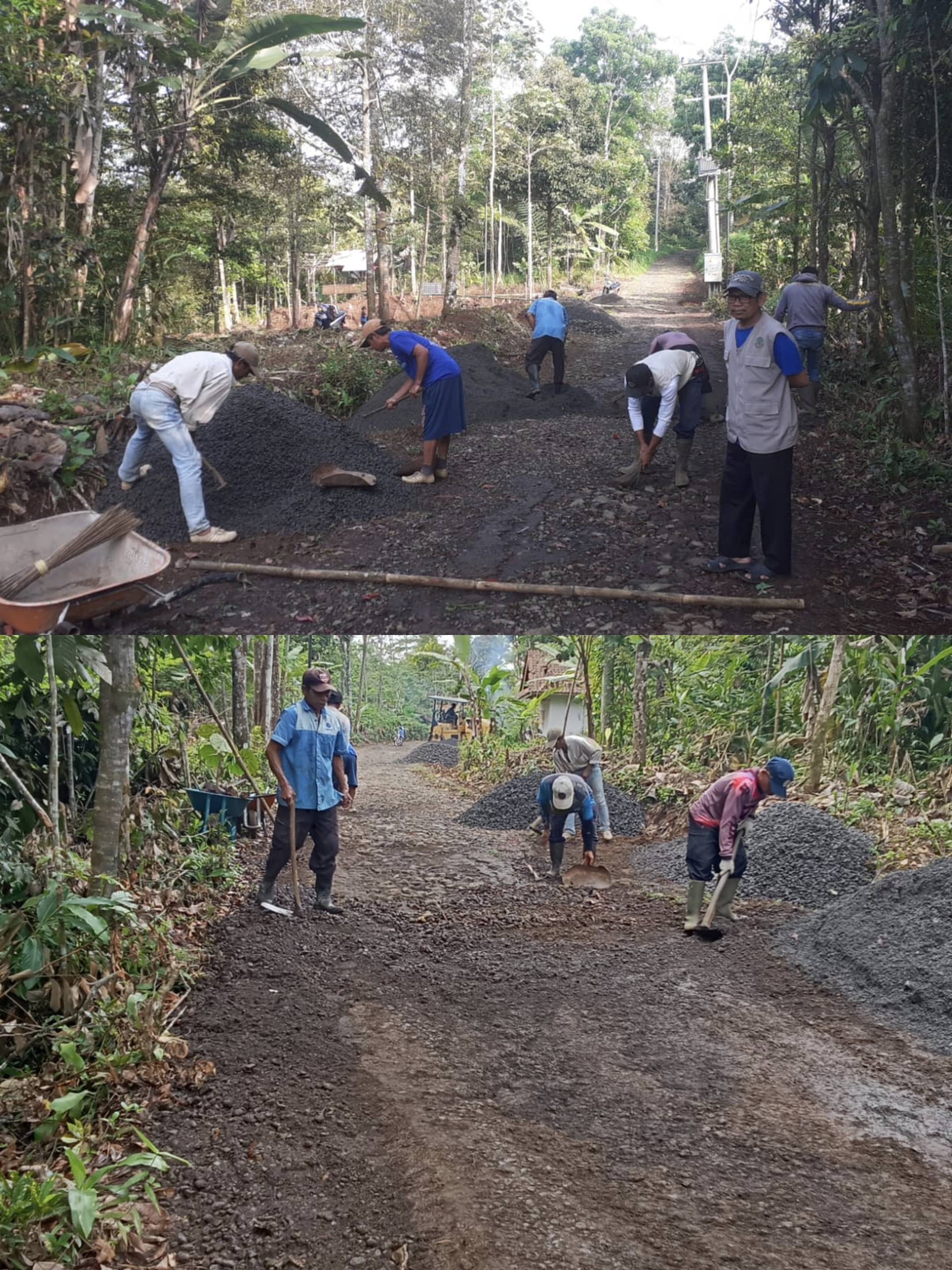 Lanjutan pembangunan Jalan Bahari dari Banprov